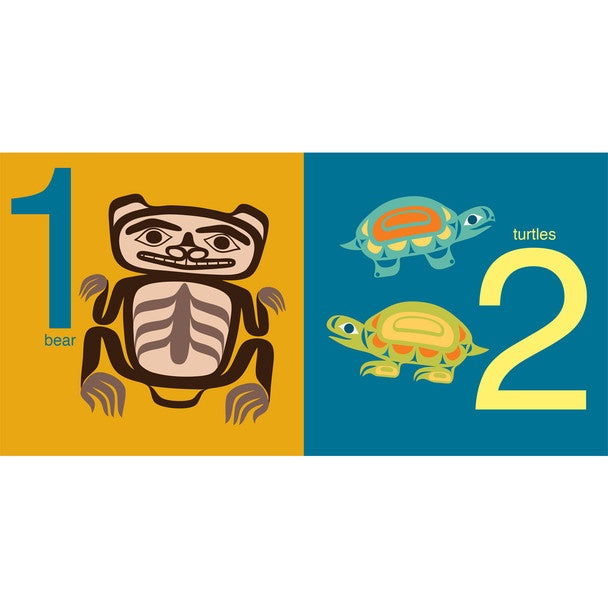 Native Northwest Learn to Count Board Book