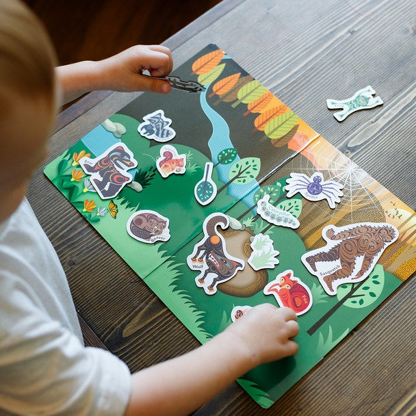 Native Northwest Magnetic Animals - Animals of the Salish Sea In the Forest