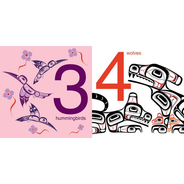 Native Northwest Learn to Count Board Book
