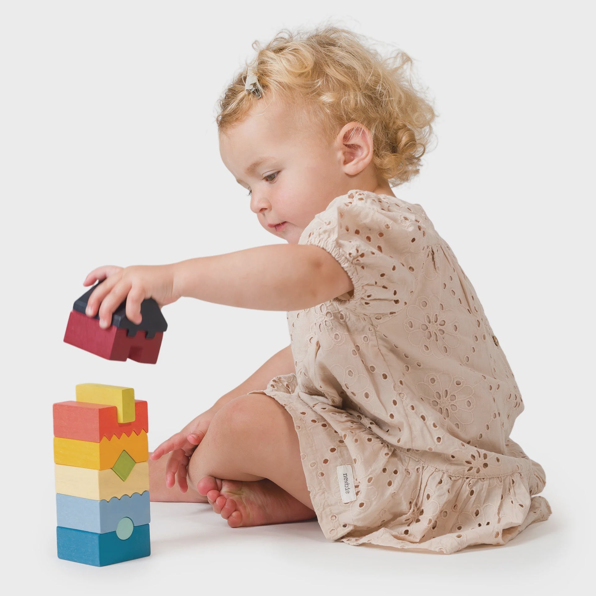 Mentari Colourful Stacking Tower
