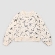 Miles the Label Crew Neck Sweatshirt - Locket Print