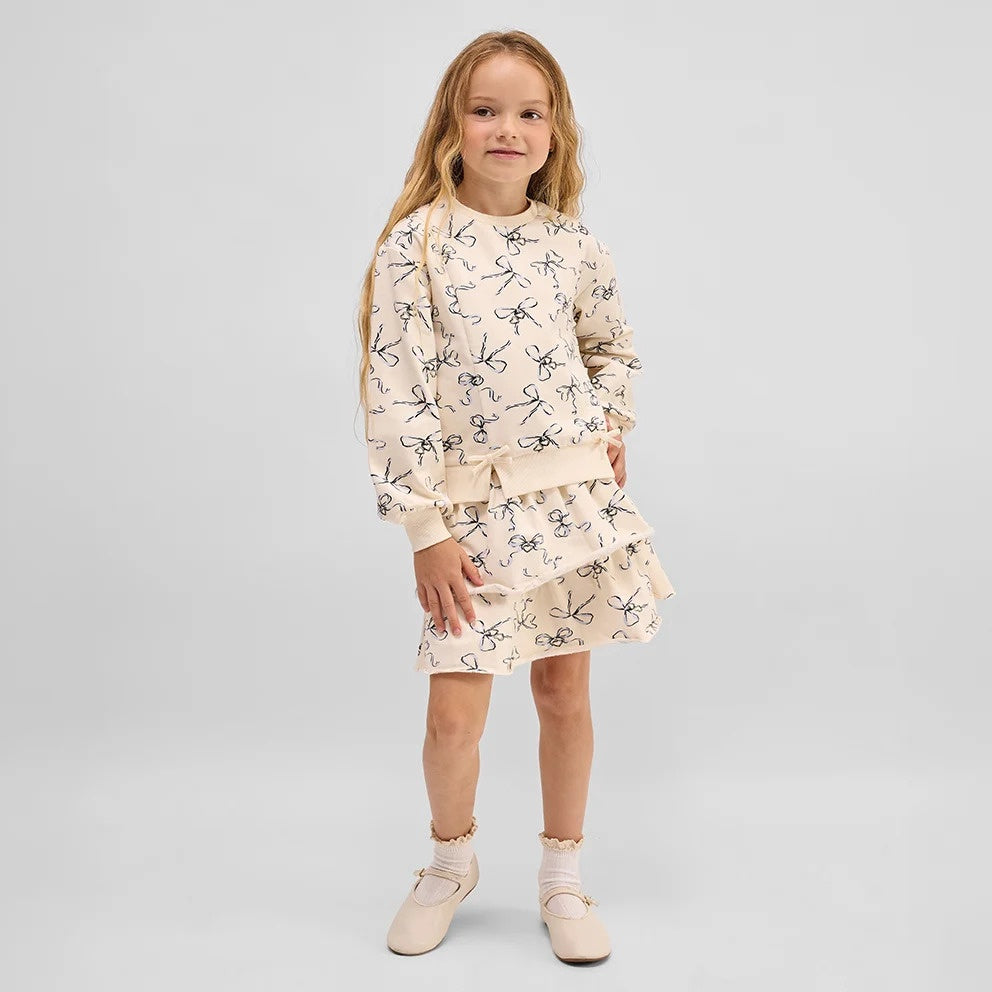 Miles the Label Crew Neck Sweatshirt - Locket Print