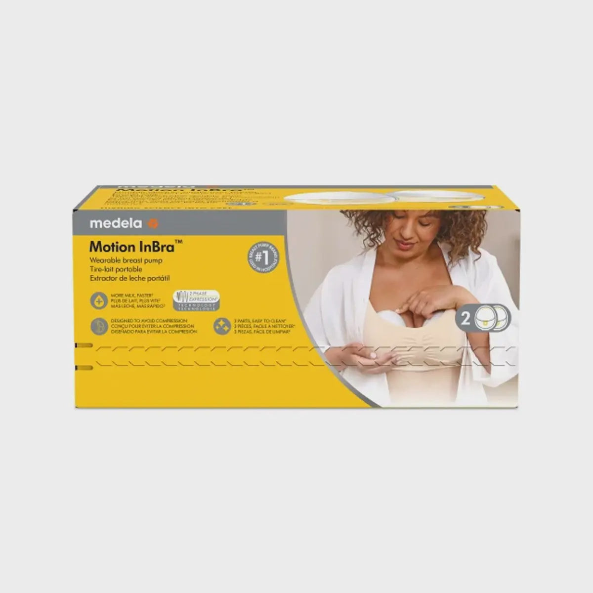 Motion  InBra Double Electric Breast Pump with Bag