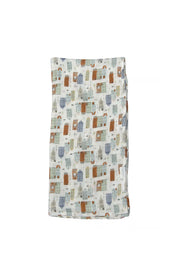 Loulou Lollipop Muslin Swaddle - Home Sweet Home