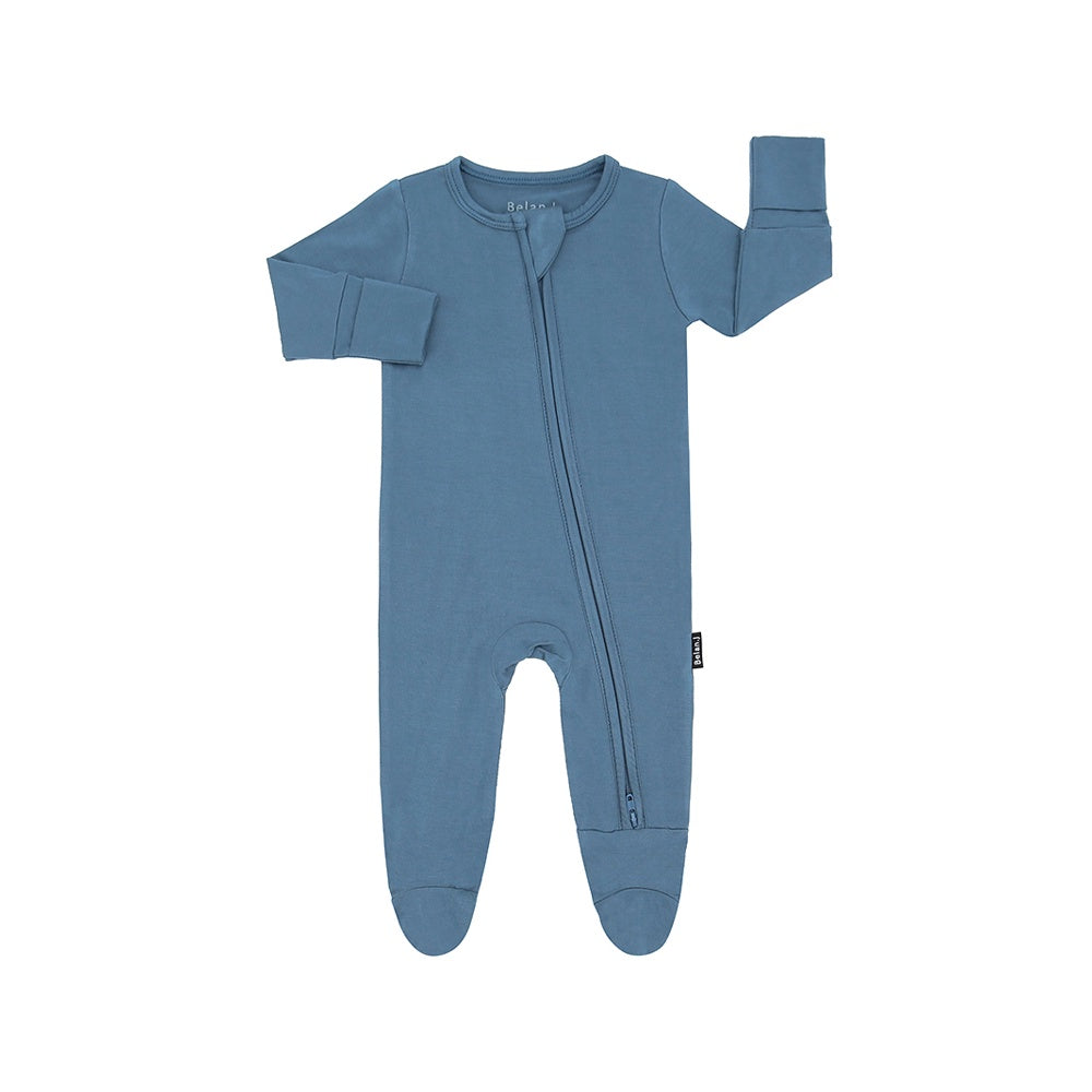 Footed Zipper Sleeper - Night Sky