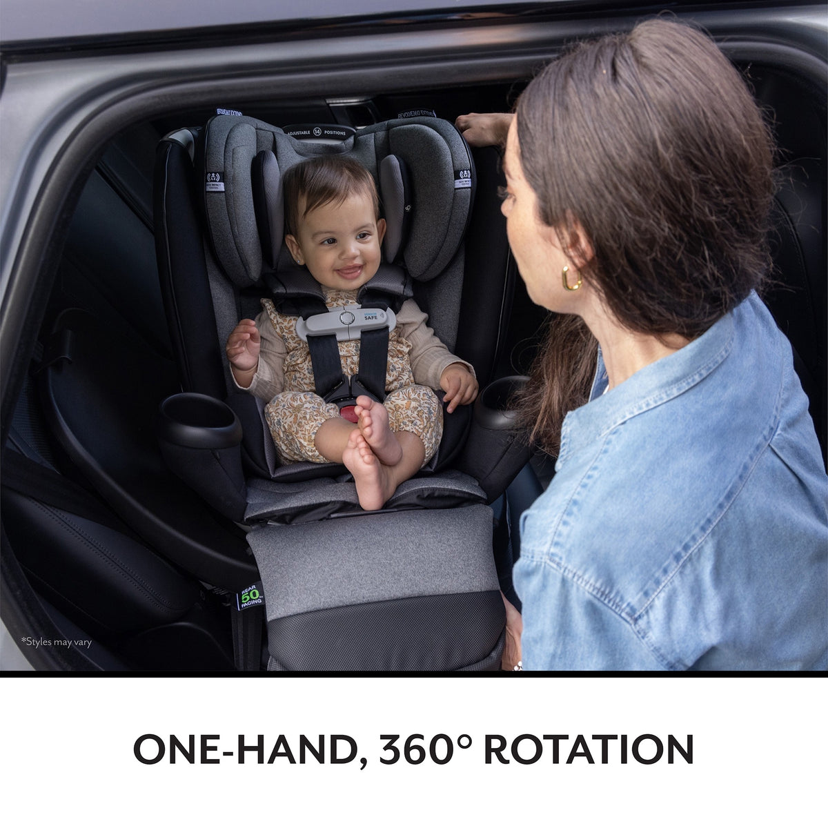 Evenflo Gold Revolve360 Extend All-In-One Rotational Car Seat with Sensorsafe