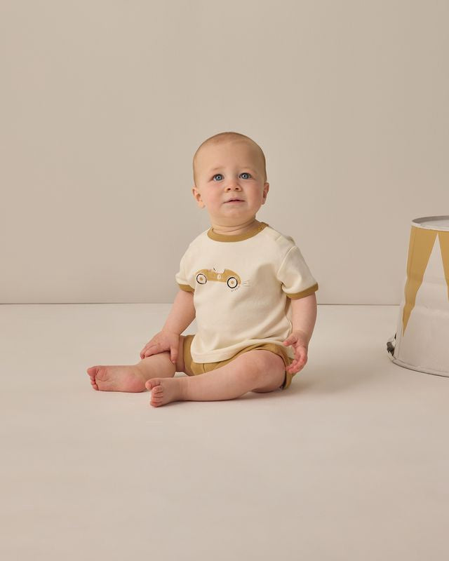 Quincy Mae Ringer Tee - Race Car