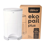 Dekor Eko Plus Diaper Pail - White