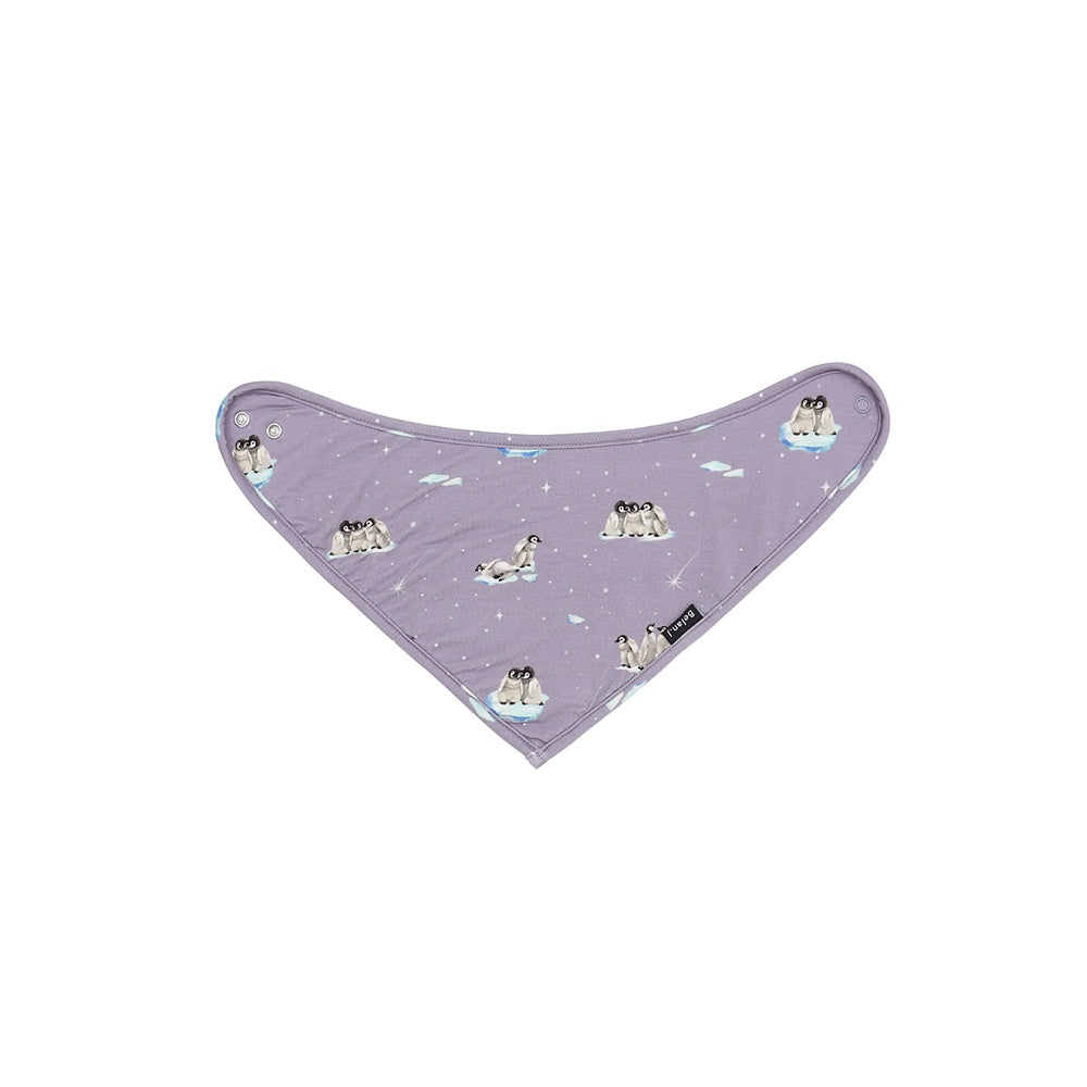 Bandana Bib - Penguins (Periwinkle)
