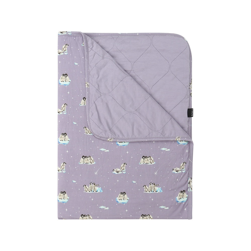1.0 TOG Snuggle Blanket - Penguins (Periwinkle)