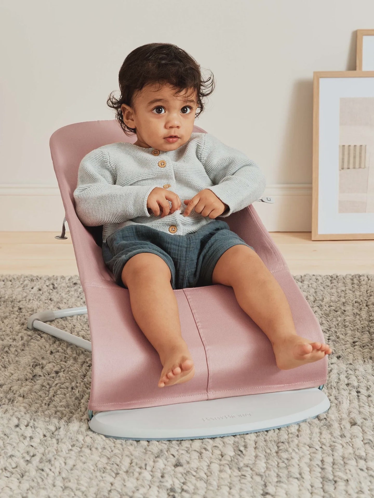 Baby Bjorn Bouncer Bliss - Woven Petal Quilt