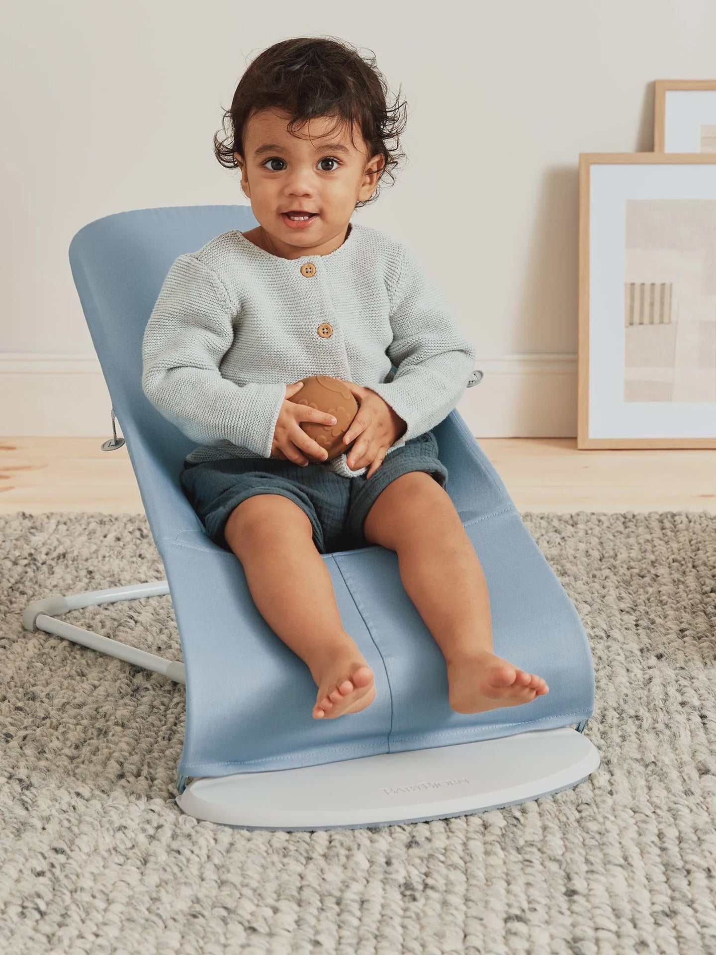 Baby Bjorn Bouncer Bliss - Woven Petal Quilt