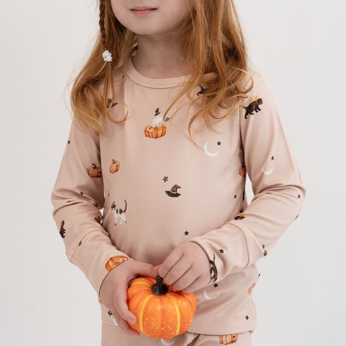 L/S PJ Set - Witch Cats