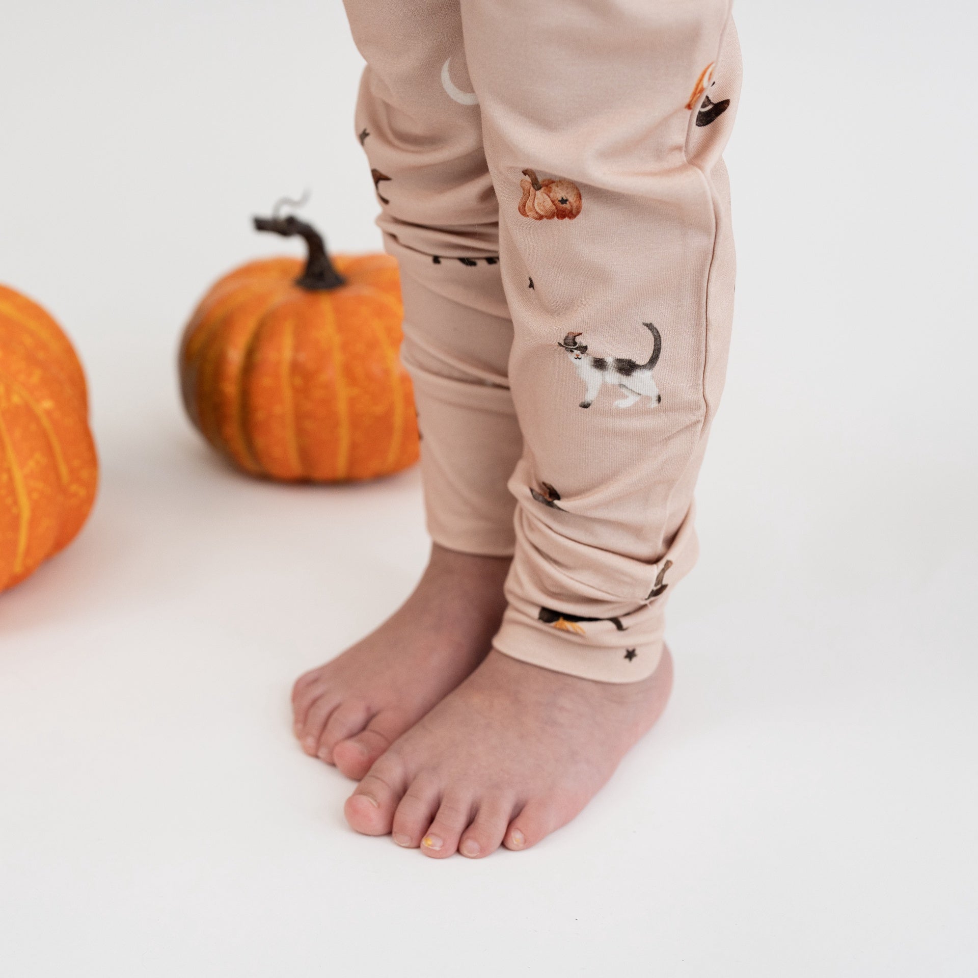 L/S PJ Set - Witch Cats