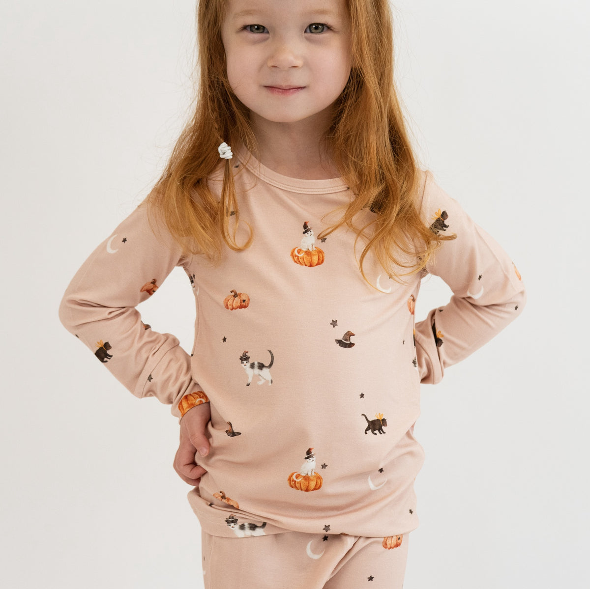 L/S PJ Set - Witch Cats
