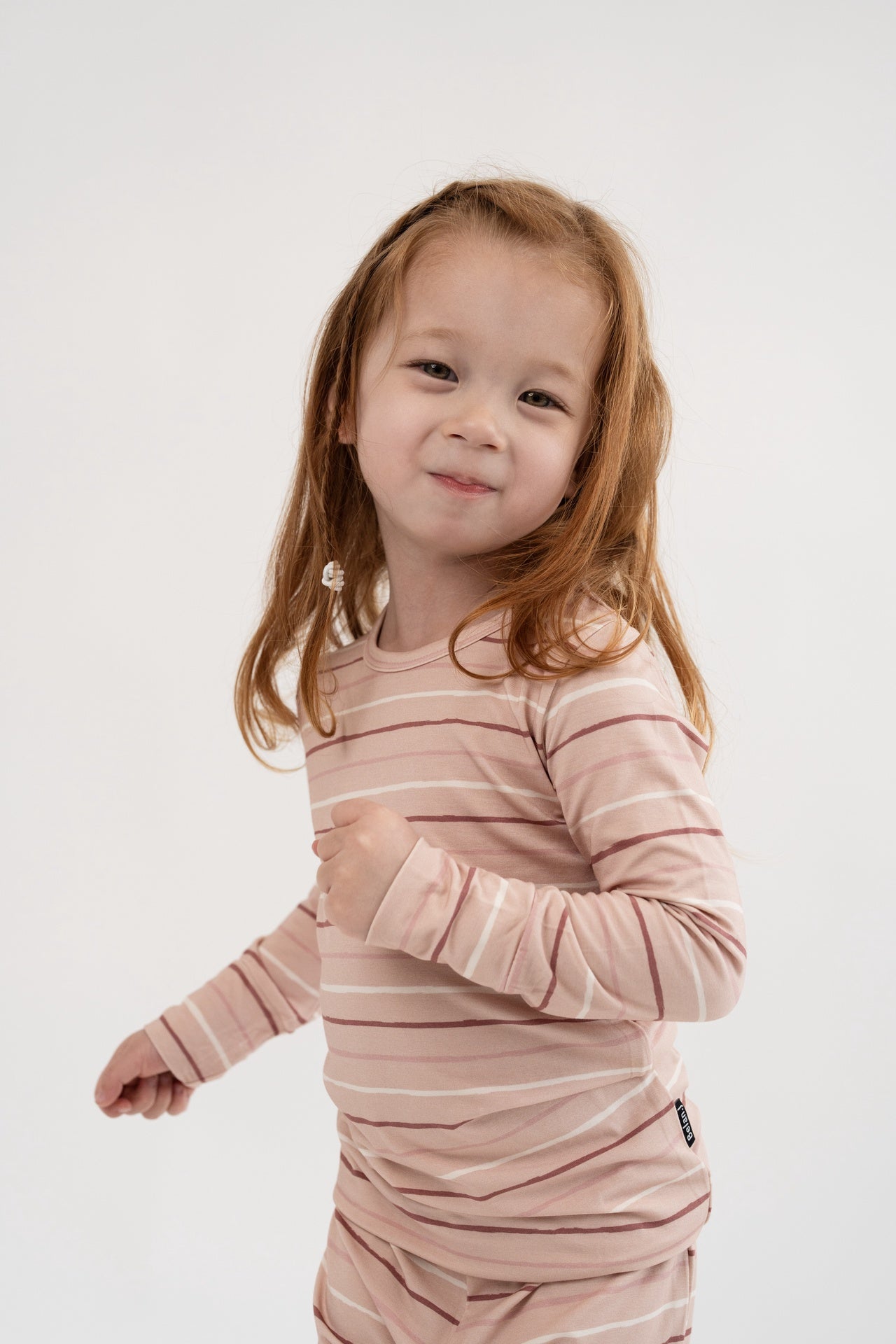 L/S PJ Set - Pink Stripes