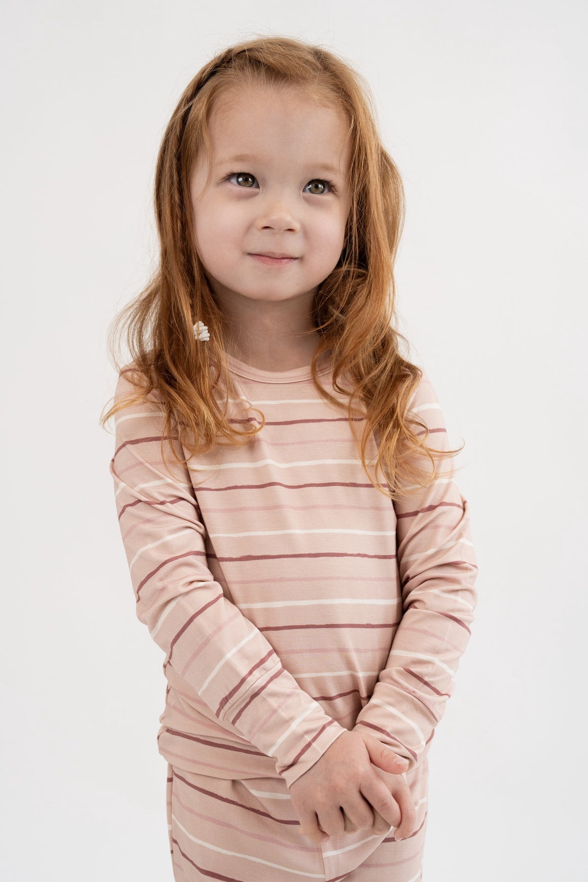 L/S PJ Set - Pink Stripes