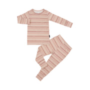 L/S PJ Set - Pink Stripes
