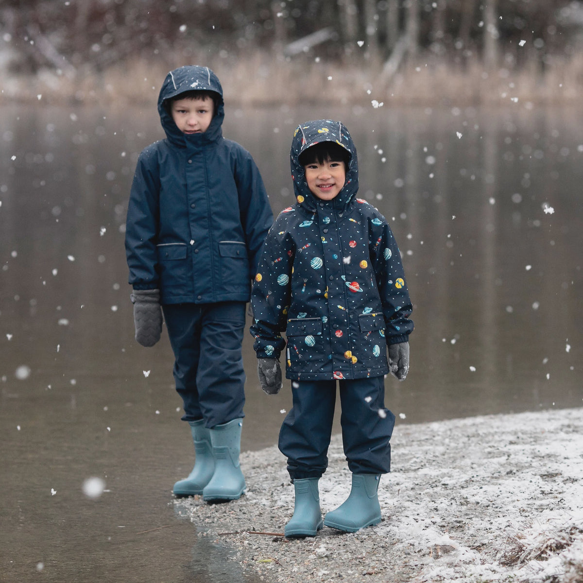 Jan & Jul Planet Cozy Dry Rain Jacket - Planet Patrol