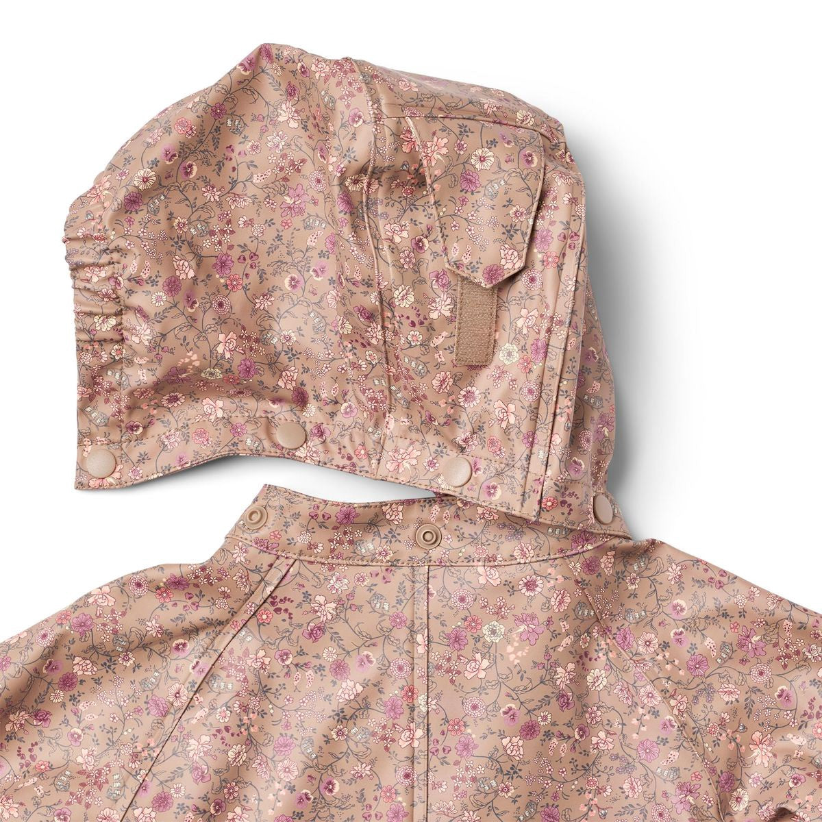 Wheat Rainsuit Mika - Portabella Flowers