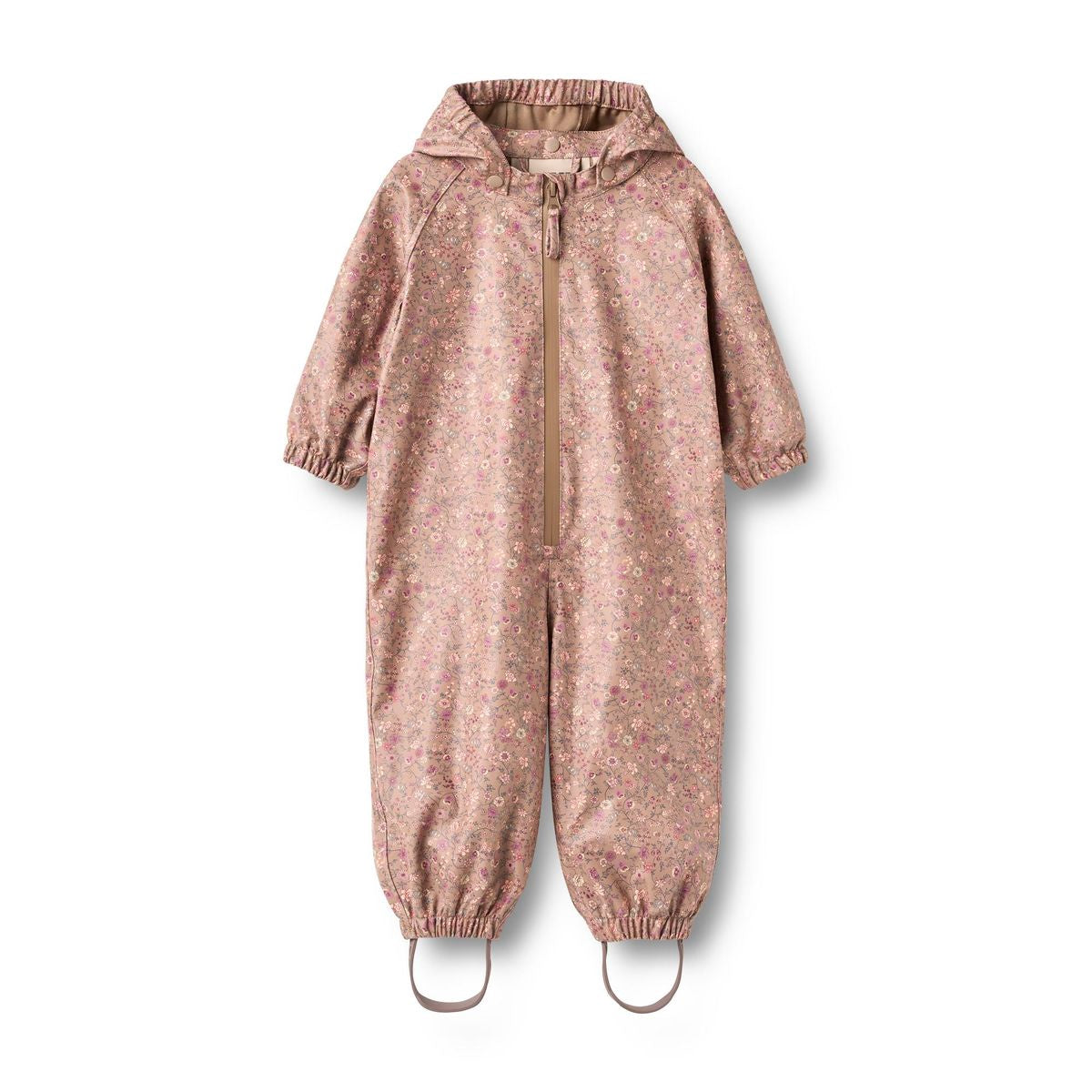 Wheat Rainsuit Mika - Portabella Flowers