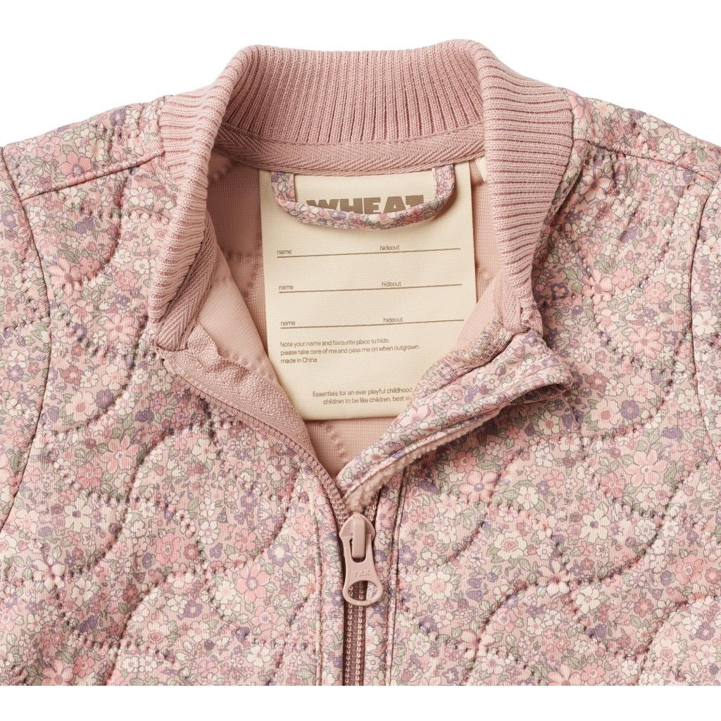 Wheat Kids Thermo Jacket Loui - Powder Flower Meadow – Active Baby