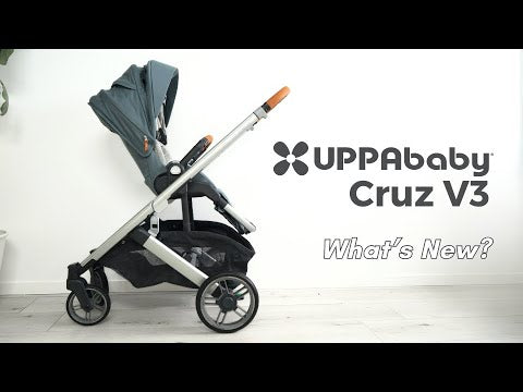 Load video: cruz v3 stroller video whats new