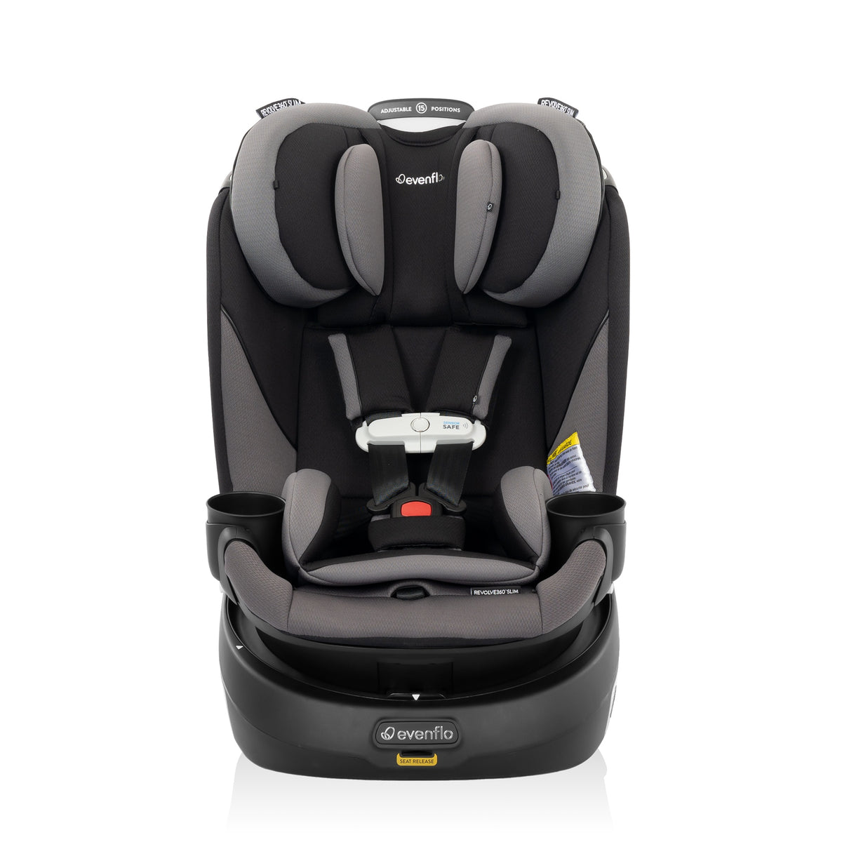 evenflo Gold Revolve360 Slim 2-in-1 Rotational Car Seat with SensorSafe