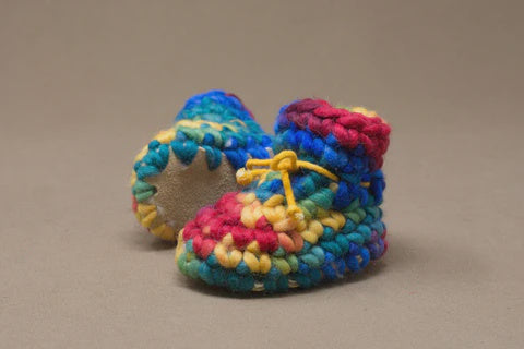 Padraig Cottage Slippers - Rainbow