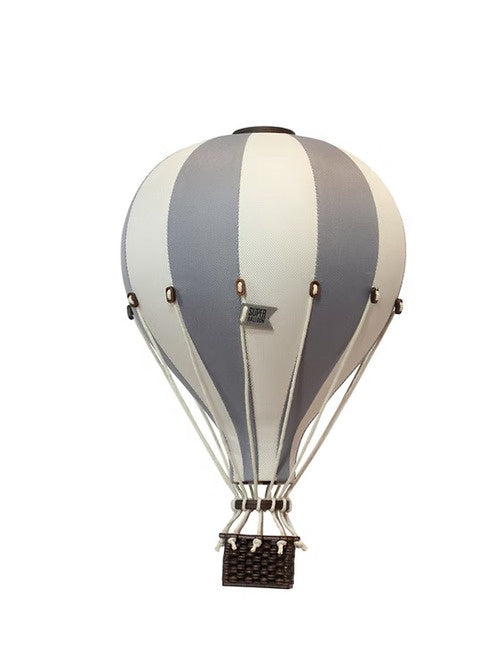 Hot Air Balloon Small - Dark Grey/Cream