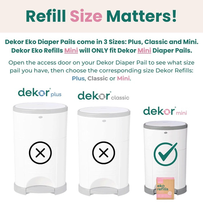 Dekor Eko Mini / Original Dekor Mini Refill (2PK)