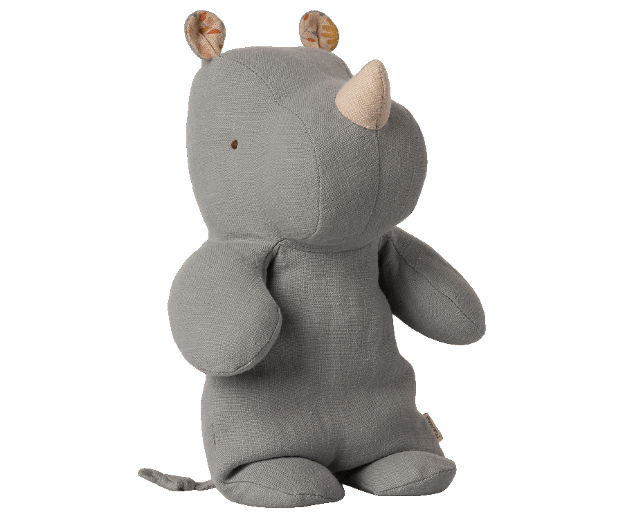 Maileg Small Rhino - Blue Grey