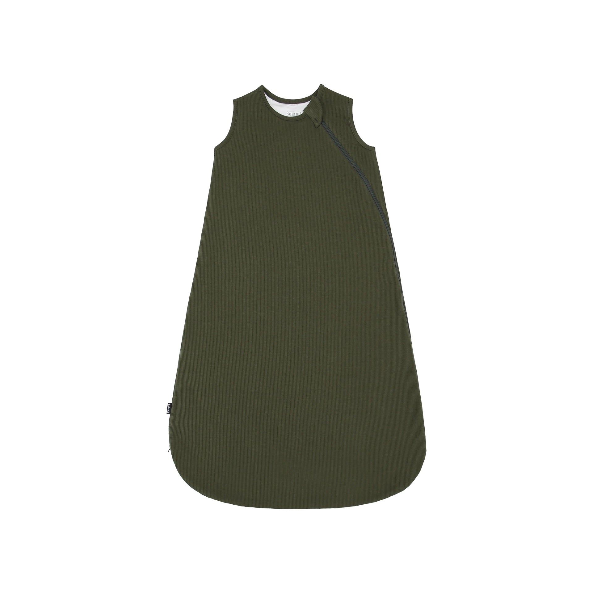 0.5 TOG Ribbed Bamboo Sleep Sack - Forest Green