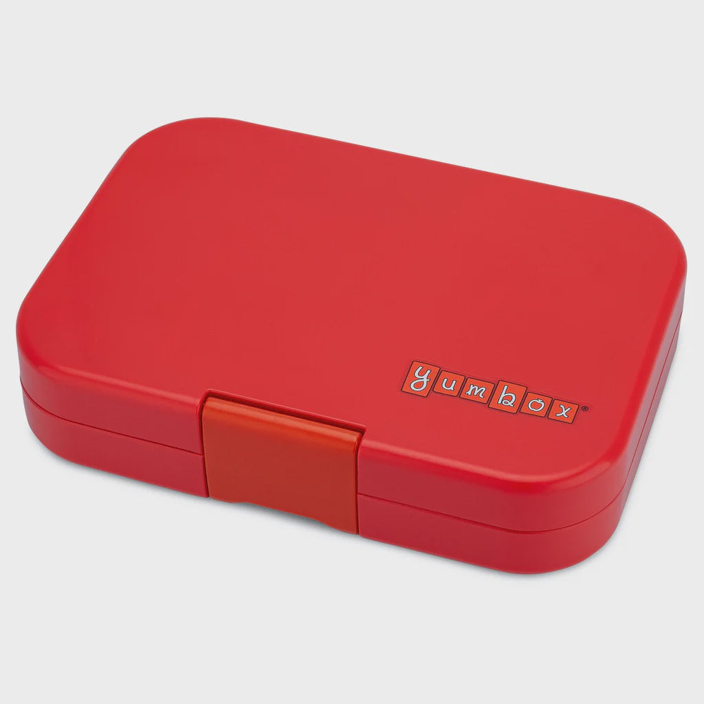 Yumbox Original 6 Compartments - Roar Red With Rocket Tray