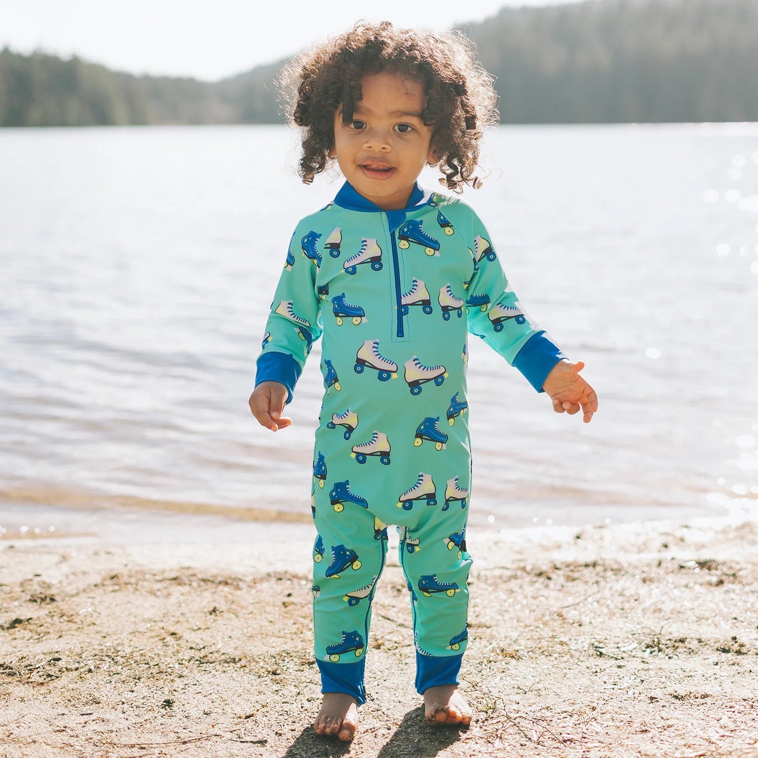 Honeysuckle Swim Sunsuit - Ready to Roll