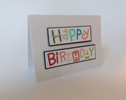 Lovely Paper Design Happy Birthday Party Card