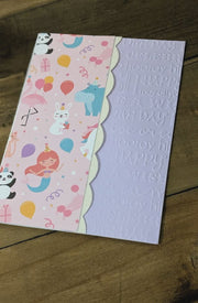 Lovely Paper Design Magical Birthday Card
