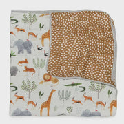 Loulou Lollipop Muslin Quilt - Safari