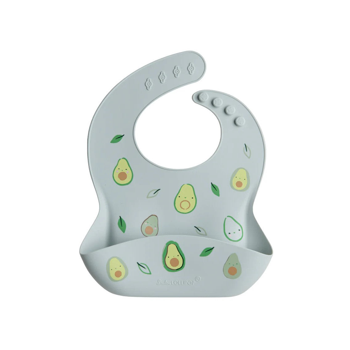 Loulou Lollipop Silicone Bib Printed