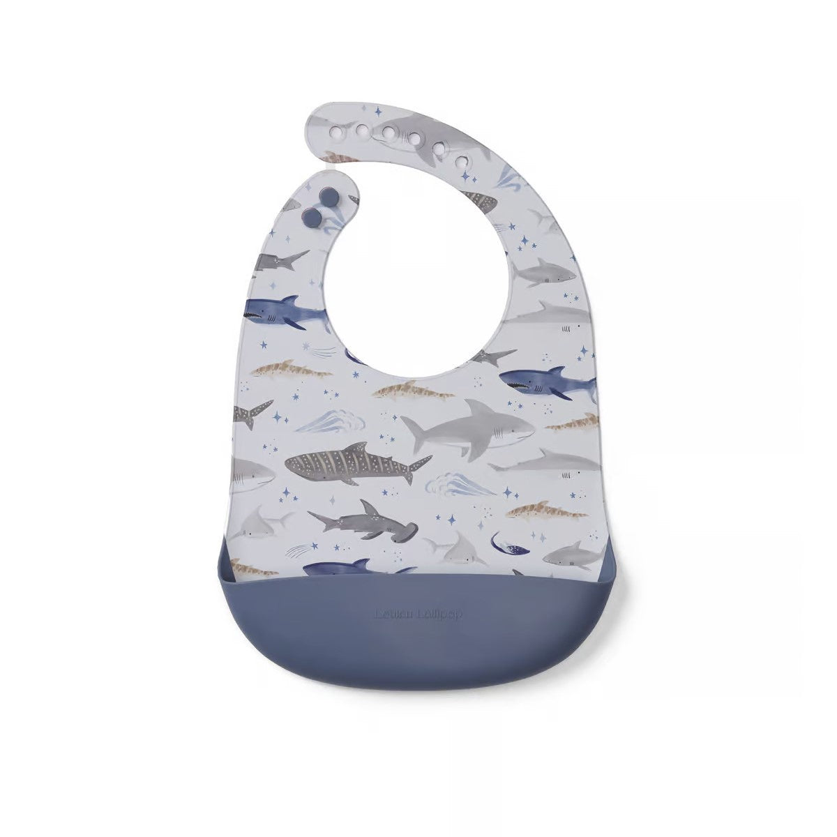 Loulou Lollipop Silicone Bib Printed