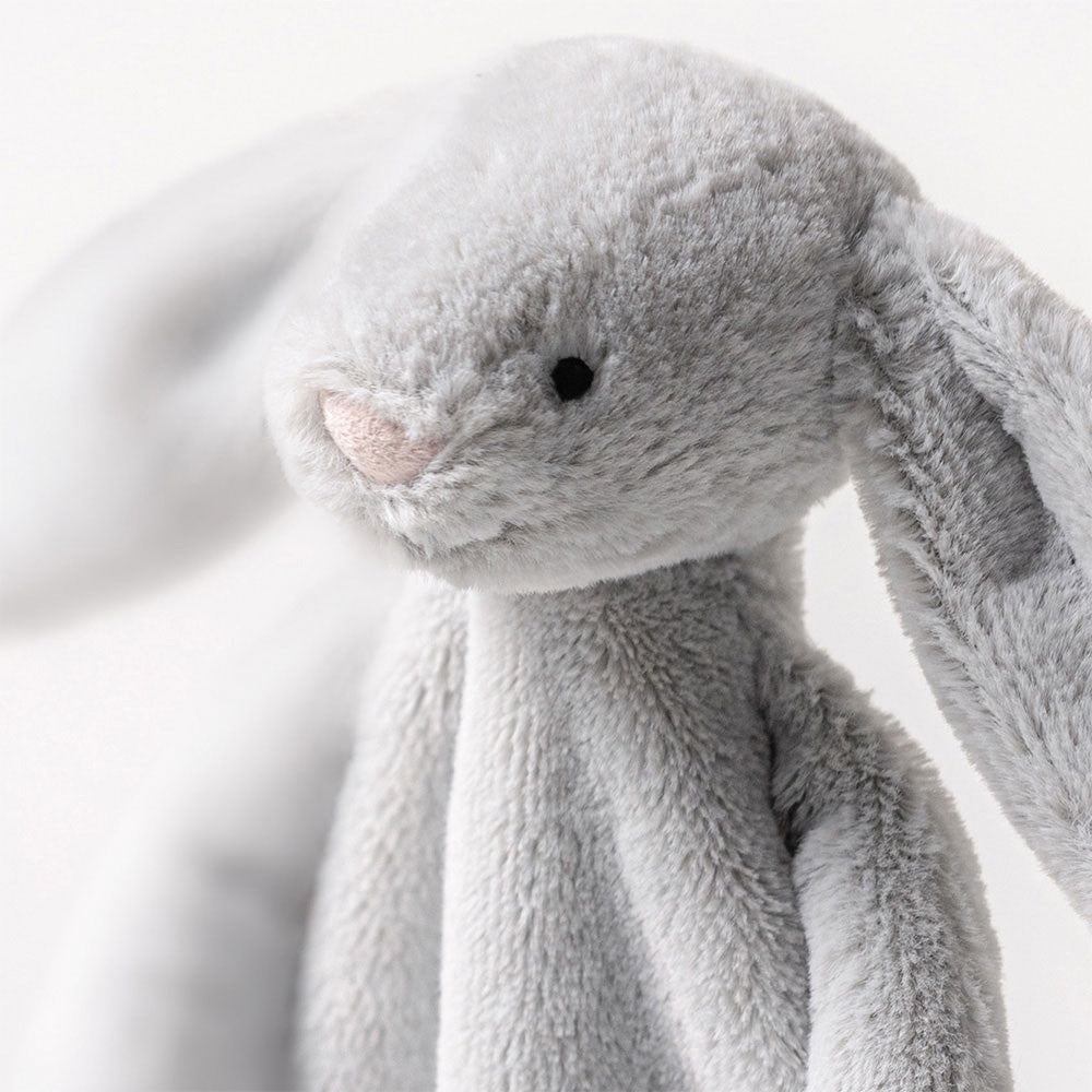 Jellycat Bashful Silver Bunny Comforter
