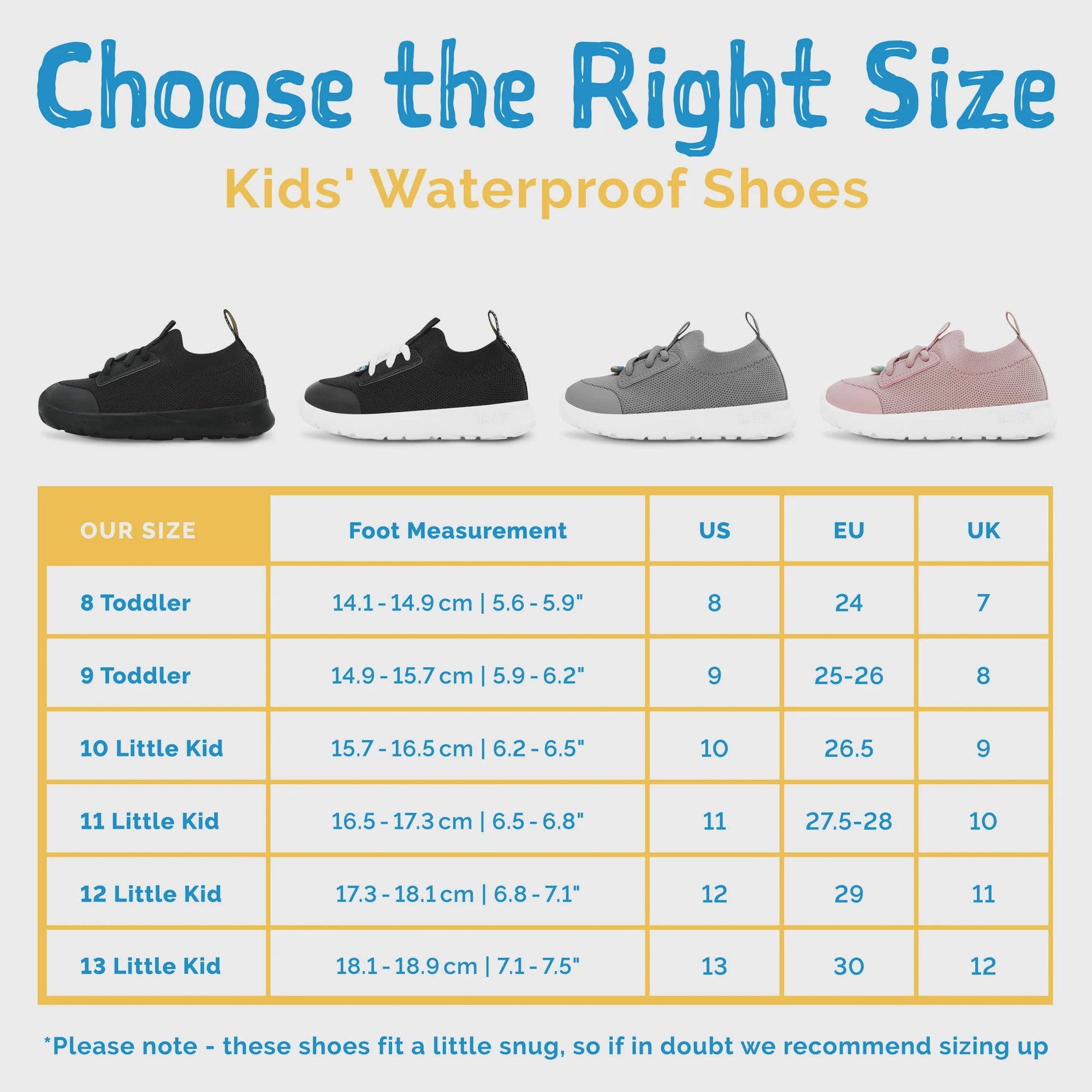 Jan & Jul RainRunners Waterproof Shoes - Soft Brown