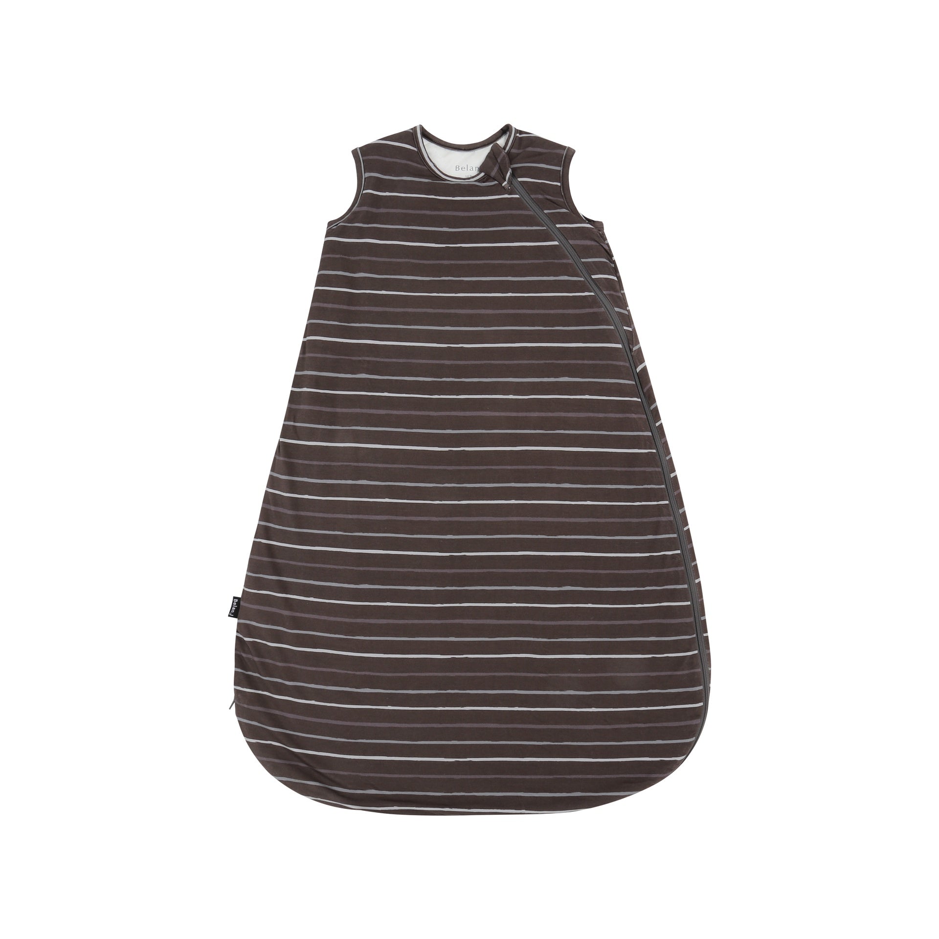 1.0 TOG Bamboo Sleep Sack - Charcoal Stripes