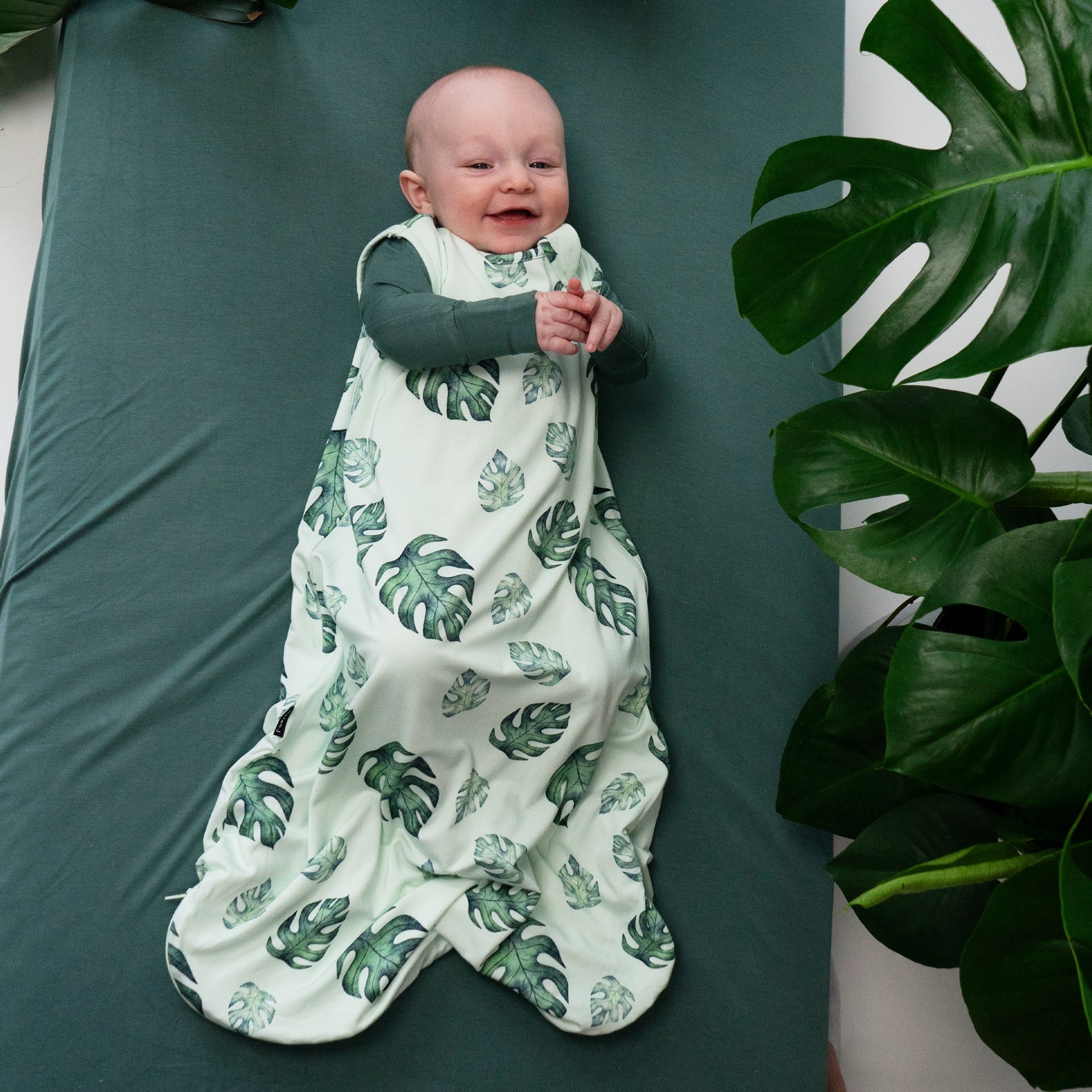 0.5 TOG Sleep Sack - Tropical Leaves