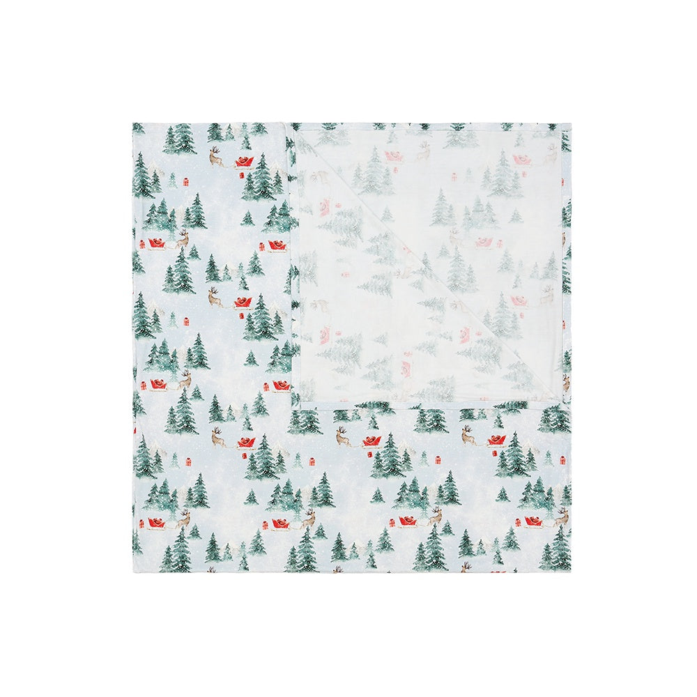 Swaddle Blanket - Sleigh Ride