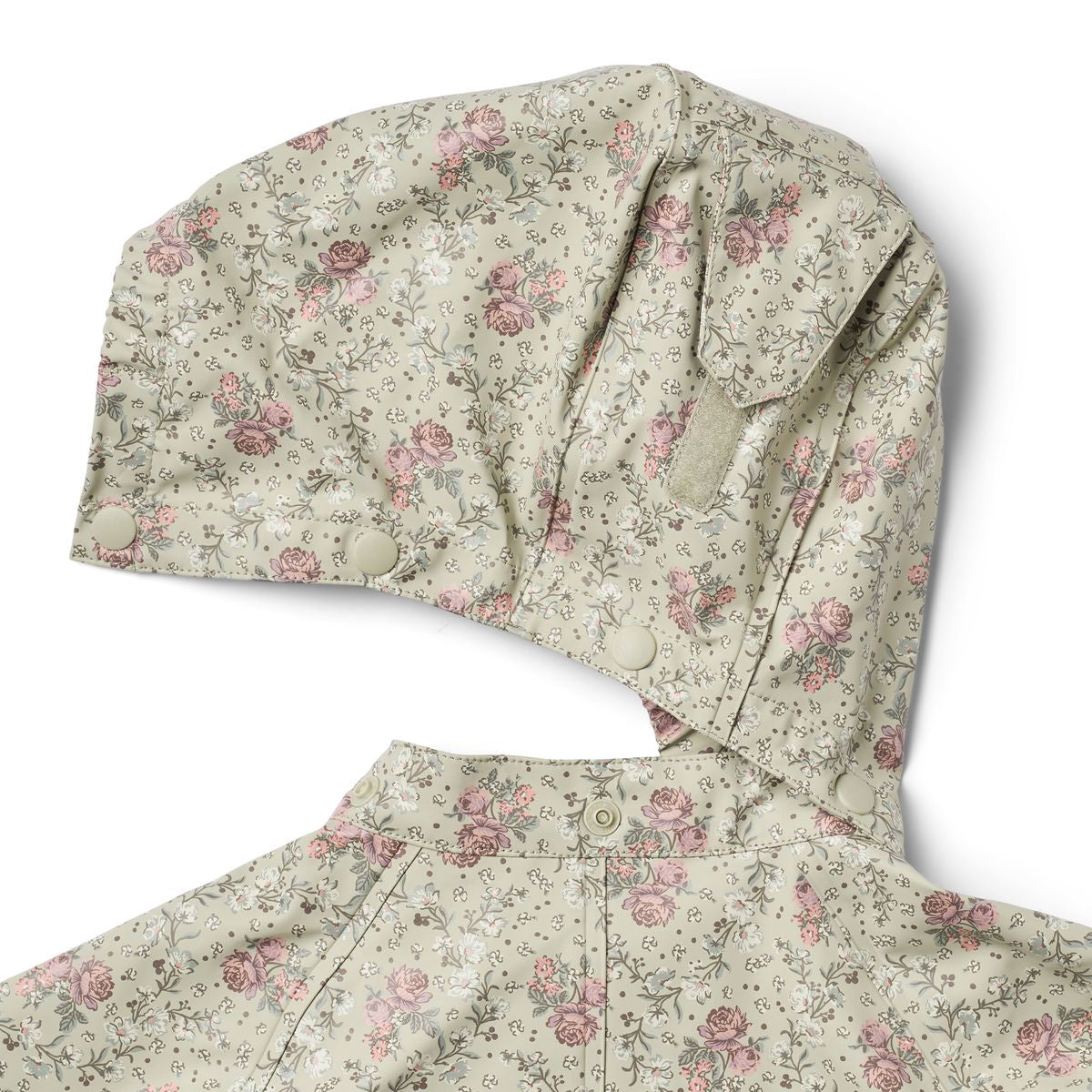 Wheat Kids Rainsuit Mika - Slightly Green Flowers
