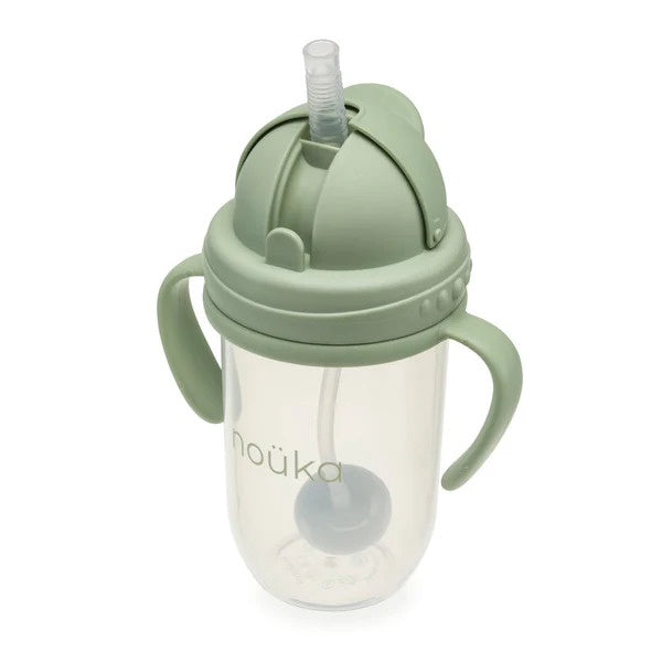 noüka Non-Spill Weighted Straw Cup 9 oz