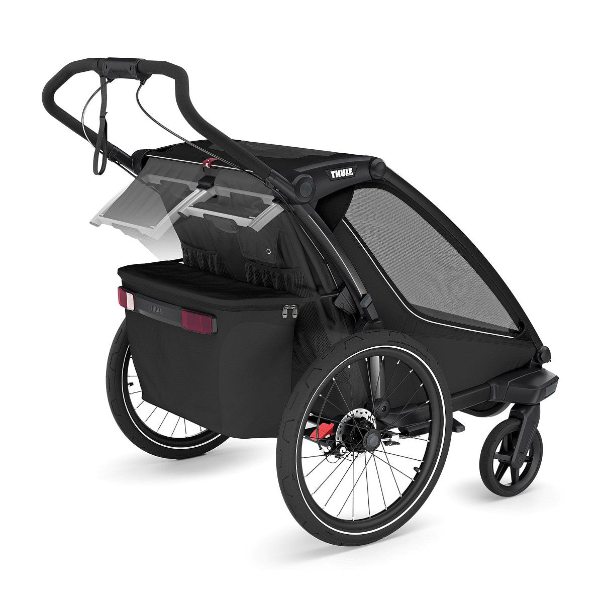 storage Thule Chariot Sport 2 Bike Trailer 