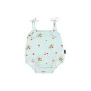 Shoulder Tie Bubble - Strawberry Garden