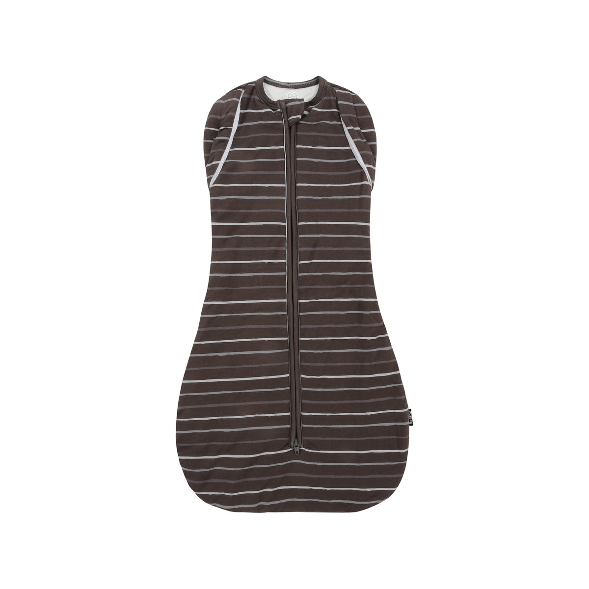 1.0 TOG Convertible Swaddle Sack - Charcoal Stripes